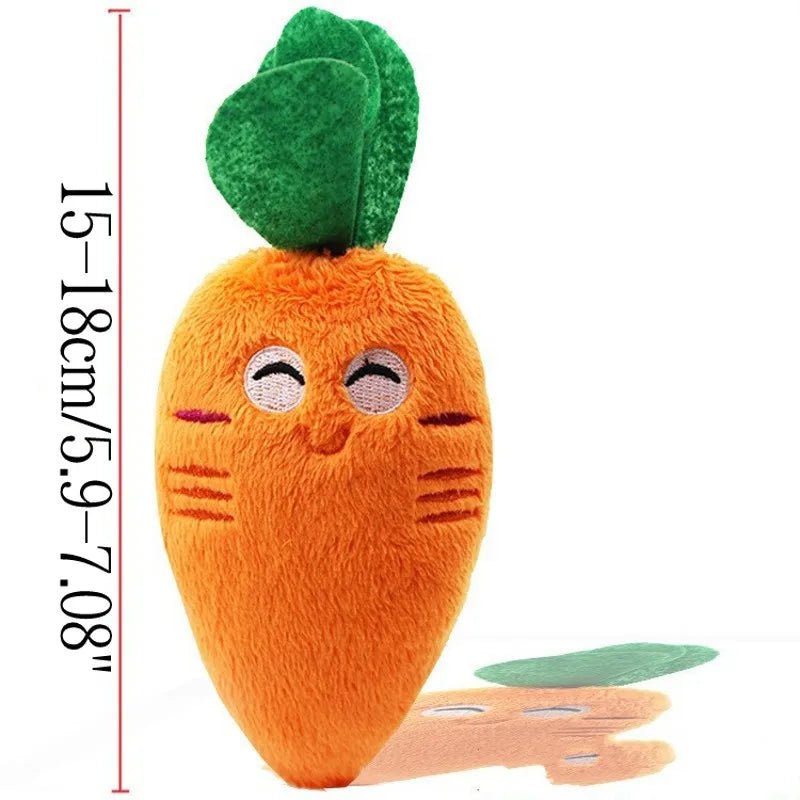 Dog Toys for Small Dogs Fleece Bone Chew Toys Puppy Plush Toys Squeaky Pet Cat Dog ProductsFrench Bulldog Chihuahua Accessories - fidotoy