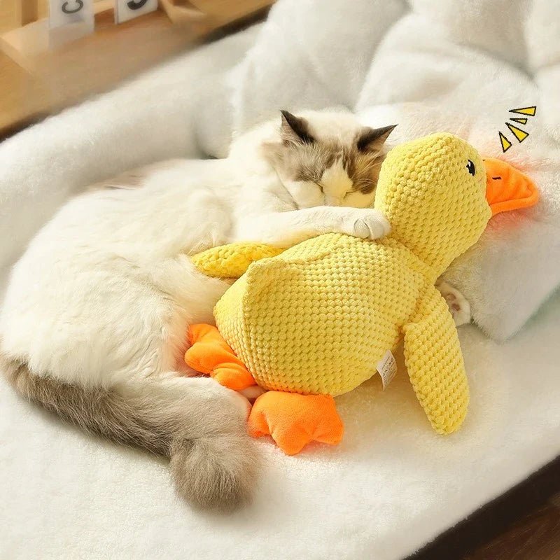 Snuggle Buddy Duck Toy - fidotoy